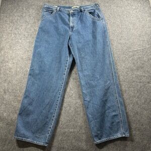 Levis Baggy Dad Carpenter Jeans Womens 31 (fits 34x29) Wide Leg Utility Workwear